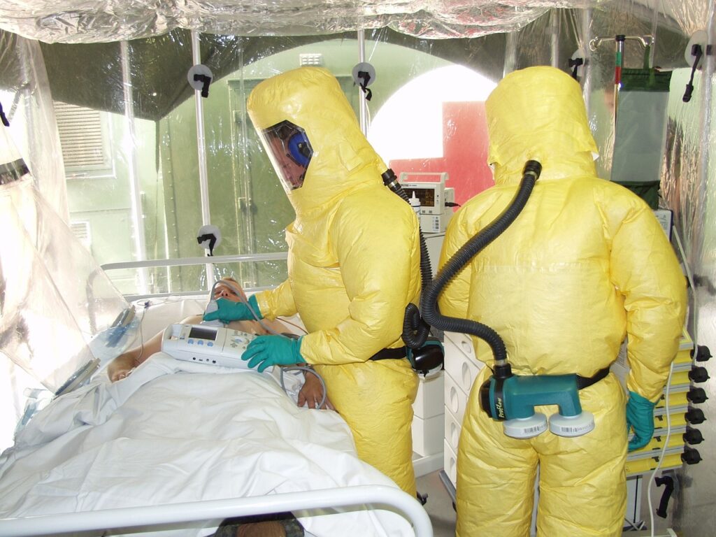 ebola, isolation, infection